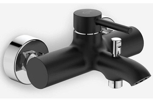Смеситель для ванны Ideal Standard Ceraline BC199U4 черный хром