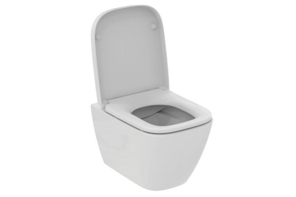 T459201 Ideal Standard i.life S Безободковый подвесной унитаз, технология RimLS+, глубокий смыв. Короткая проекция - 48 см