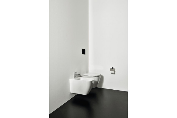 T459301 Ideal Standard i.life S Подвесное биде, с отверстием под смеситель, с отверстием перелива. Короткая проекция - 48 см. С крепежом TT0299598