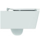 Сиденье с крышкой для унитаза Ideal Standard BLEND CUBE SANDWICH тонкое с микролифтом T521101