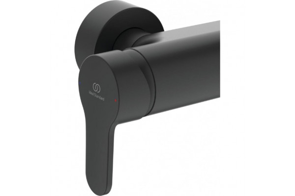 BC525XG IDEALRAIN Душевая система в комплекте с настенным смесителем для ванны/душа CERAFINE O матовый черный
