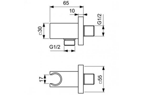 Комплект смесителей Ideal Standard 7 в 1 CERAPLAN (BD263AA + A1000NU + BC771AA + BE175AA + B2232AA + B0390MY + B9445A)