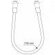 BE175XG IDEALFLEX шланг для душа 1700 мм, матовый черный