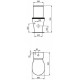 Бачок для унитаза Ideal Standard Connect Air E073901