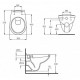 Унитаз подвесной Ideal Standard ECCO E876901
