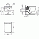 Подвесной унитаз Ideal Standard BLEND CUBE T368601