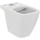 Напольный безободковый унитаз для монтажа Ideal Standard i.life S T459601 с бачком, горизонтальный выпуск, технология RimLS+, с крепежом TT0257919