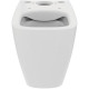 Напольный безободковый унитаз для монтажа Ideal Standard i.life S T459601 с бачком, горизонтальный выпуск, технология RimLS+, с крепежом TT0257919