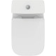 Напольный безободковый унитаз для монтажа Ideal Standard i.life S T459601 с бачком, горизонтальный выпуск, технология RimLS+, с крепежом TT0257919