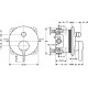 Скрытая часть Ideal Standard EasyBox A1000NU