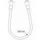 BE200AA IDEALFLEX шланг для душа 2000 мм