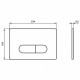 Унитаз подвесной с инсталляцией и кнопкой Ideal Standard Connect PR211601