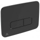 R0123A6 OLEAS™ M3 Механическая панель смыва, двойной смыв,Black (Черный)