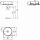 Раковина Ideal Standard Strada 45x45 T295901