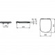 Крышка-сиденье для унитаза Ideal Standard Tesi T3527V3