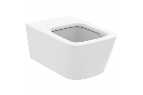 Подвесной унитаз IDEAL STANDARD BLEND CUBE с технологией смыва AquaBlade®, глубокий смыв