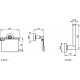 Держатель для запасного рулона Ideal Standard IOM A9132AA