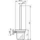 Набор аксессуаров Ideal Standard IOM A9245XG черный матовый
