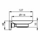 Набор аксессуаров Ideal Standard IOM A9245XG черный матовый