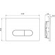 R029901 CET T007901 TESI AquaBlade подвесной унитаз, T352701 крышка, R020467 PROSYS инстталляция + R0117AA OLEAS M1 клавиша, R018667 SmartFlush