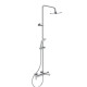 Душевая система Ideal Standard Cerafine O BC749AA в комплекте с настенным смесителем для ванны, хром