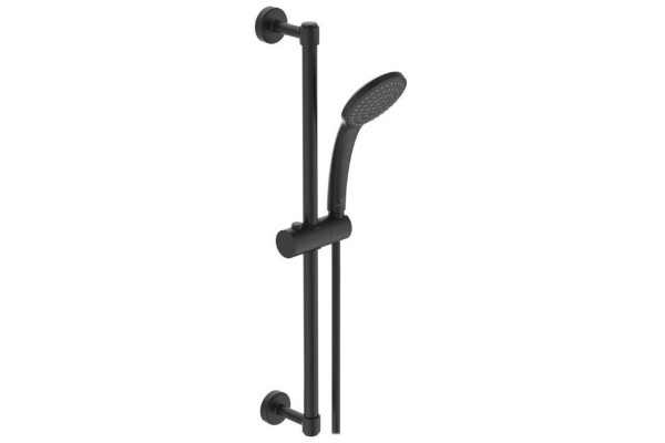 BD142XG IDEALRAIN SOFT M1 Душевой гарнитур, 1-функциональной душевой лейки, диаметр 100 мм, матовый черный