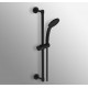BD142XG IDEALRAIN SOFT M1 Душевой гарнитур, 1-функциональной душевой лейки, диаметр 100 мм, матовый черный