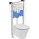 Унитаз подвесной с инсталляцией и кнопкой Ideal Standard ProSys R031001