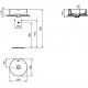 Раковина Ideal Standard Strada II 38x38 T292901