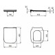 T500301 Ideal Standard i.life B УльтраТонкое сиденье и крышка с функцией плавного закрытия, дюропласт