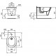 Биде подвесное Ideal Standard Connect Air E233501