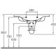 Полупьедестал Ideal Standard Motion W310401