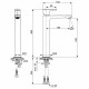 Смеситель для раковины Ideal Standard Connect Air A7027AA Хром