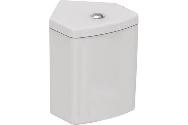 E120201 Connect Spase Угловой бачок для унитаза двойной смыв 3/6 л, нижняя подводка