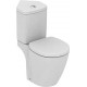 E120201 Connect Spase Угловой бачок для унитаза двойной смыв 3/6 л, нижняя подводка