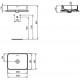 Раковина Ideal Standard Strada 40x40 T296201