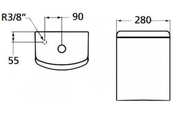 Бачок для унитаза Ideal Standard Ventuno T416401