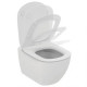 Подвесной безободковый унитаз Ideal Standard Tesi с технологией RimLS+ T536001