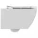 Подвесной безободковый унитаз Ideal Standard Tesi с технологией RimLS+ T536001