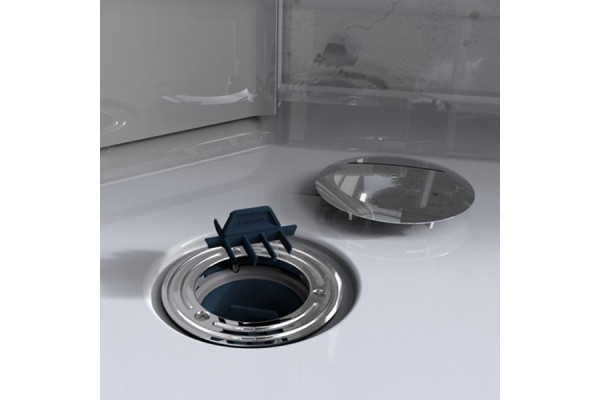 Душевая кабина IDO Showerama 10-5 Comfort 100x100 профиль белый, стекло прозрачное 131.404.207.313