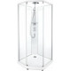 Душевая кабина IDO Showerama 10-5 Comfort 90x90 профиль серебристый, стекло прозрачное 131.401.202.302