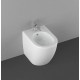 Приставное биде ISVEA Infinity 10NF42001SV белое цвет белый, овальное, 36.5x52 см
