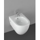 Подвесное биде ISVEA Infinity 10NF41001SV белое цвет белый, овальное, 36.5x53 см