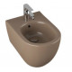 Подвесное биде ISVEA Infinity 10NF41001SV-2H коричневое, матовое, овальное, 36.5x53 см