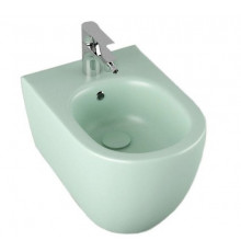 Подвесное биде ISVEA Infinity 10NF41001SV-2T мятно-зеленое, матовое, цвет зеленый, овальное, 36.5x53 см