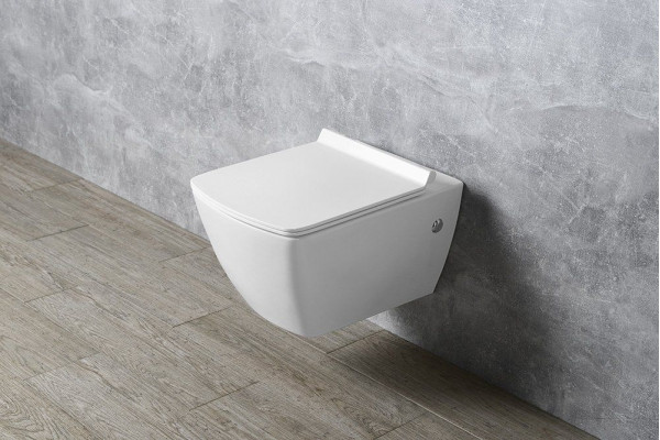 Подвесной унитаз ISVEA Purita 10PL02007SV  белый прямоугольный, 36.5x53 см