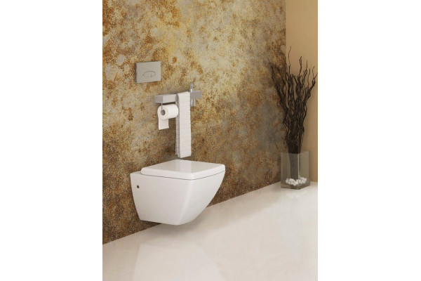 Подвесной унитаз ISVEA Purita 10PL02007SV  белый прямоугольный, 36.5x53 см