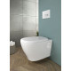 Подвесной унитаз ISVEA Soluzione II 10MY02001SV белый овальный, 36x52.5 см