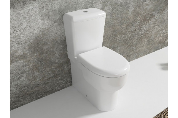 Напольный унитаз ISVEA  Absolute 10AB04003SV белый овальный, 34.7x61 см