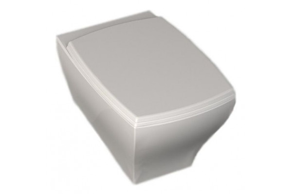 Подвесной унитаз ISVEA Palazzio 10PZ02001SV белый прямоугольный, 36x53.5 см